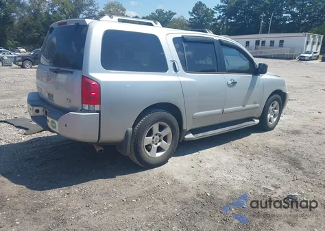2007 Nissan Armada Se z USA, uszkodzony, nr VIN 5N1BA08A67N718504